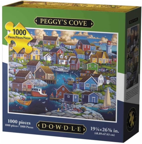 Dowdle Peggy's Cove Jigsaw Puzzle Perspective: front
