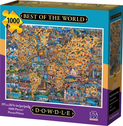 Dowdle Best of World Jigsaw Puzzle Perspective: front