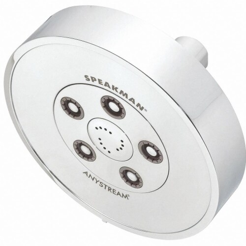 Speakman Shower Head,Flat Circle,1.75 gpm  S-3010-E175 Perspective: front