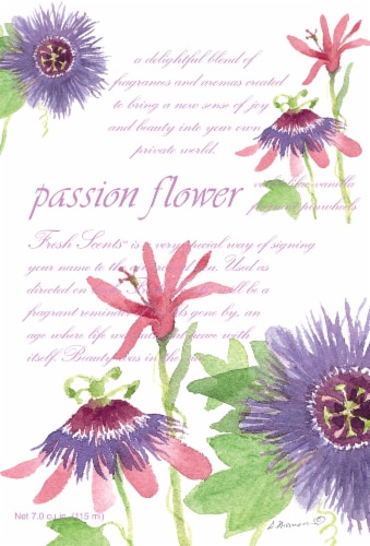 Fresh Scents Passion Flower Sachet Pack Perspective: front