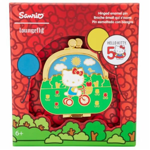 Loungefly Sanrio Hello Kitty 50th Anniversary Coin Bag 3 Inch Collector