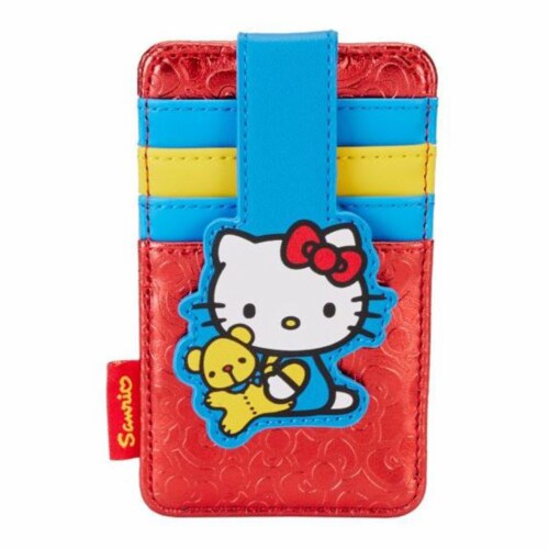 Loungefly Sanrio Hello Kitty 50th Anniversary Classic Kitty Cardholder ID Wallet 1 Unit Mariano s