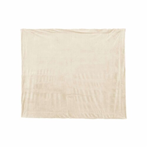 Alpine Fleece Micro Mink Sherpa Blanket Perspective: front