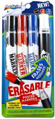 ArtSkills® Erasable Poster Markers, 4 pc - Kroger