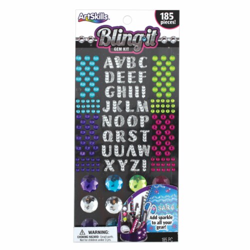 ArtSkills® Bling It Kit Self Stick Gems Perspective: front