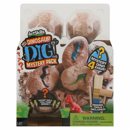 ArtSkills® Dinosaur Dig Mystery Pack Perspective: front