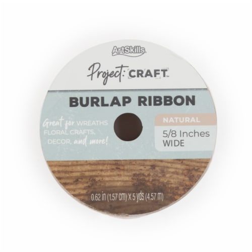 ArtSkills Project Craft Burlap Ribbon Perspective: front