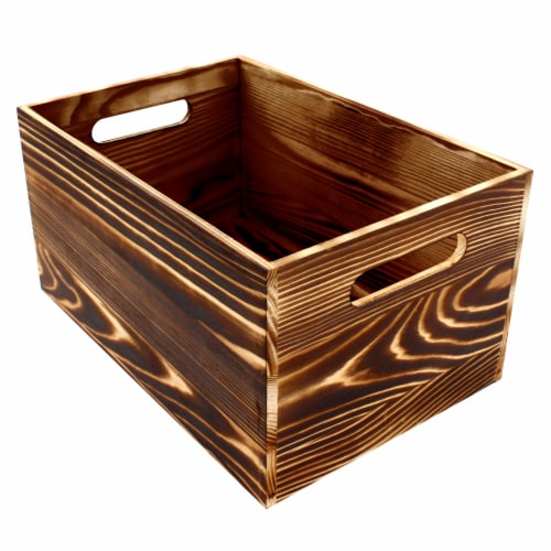 ArtSkills Rustic Wood Crate Perspective: front