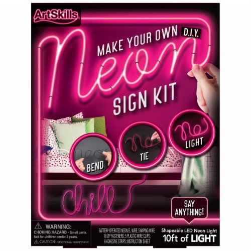 ArtSkills® Neon Sign Kit Perspective: front