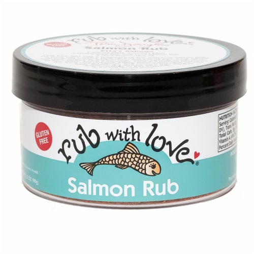 Rub with Love® Salmon Rub Perspective: front