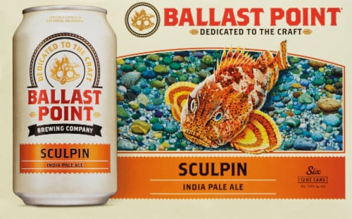 Ballast Point Sculpin India Pale Ale Perspective: front