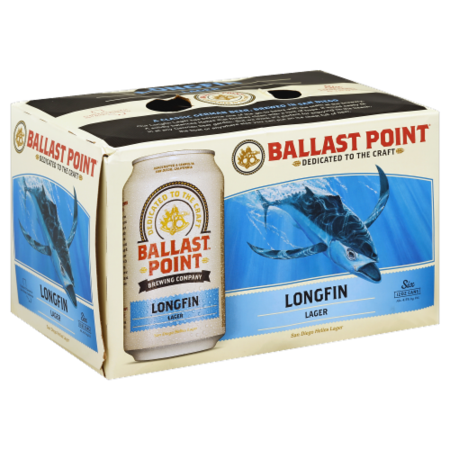 Ballast Point Longfin Lager Craft Beer Perspective: front