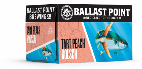 Ballast Point Tart Peach Kolsch Perspective: front