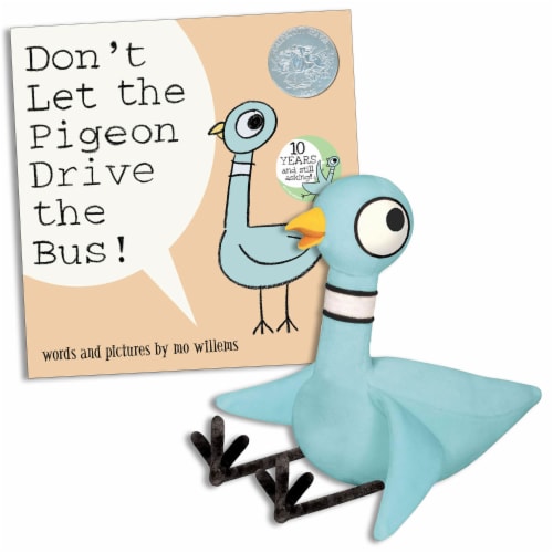 Yottoy Don't Let The Pigeon Drive The Bus Hardcover Book & The Pigeon  Talking Plush Soft Toy, 1 - Ralphs