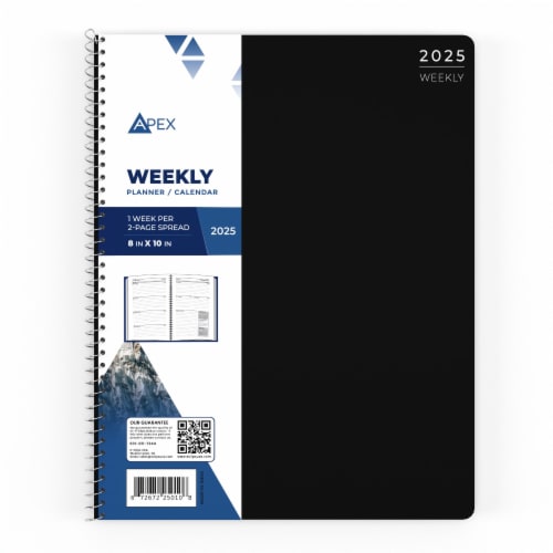 APEX 2025 SpiralBound Weekly Planner and Calendar 24Units, 24 Units Kroger