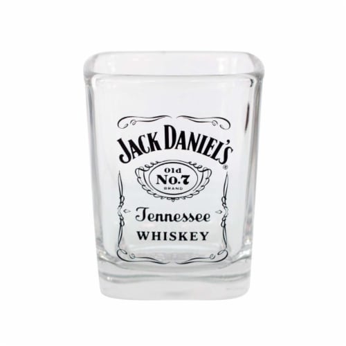 Jack Daniels 34464 Jack Daniels Logo Label Shot Glass, 1 Fred Meyer