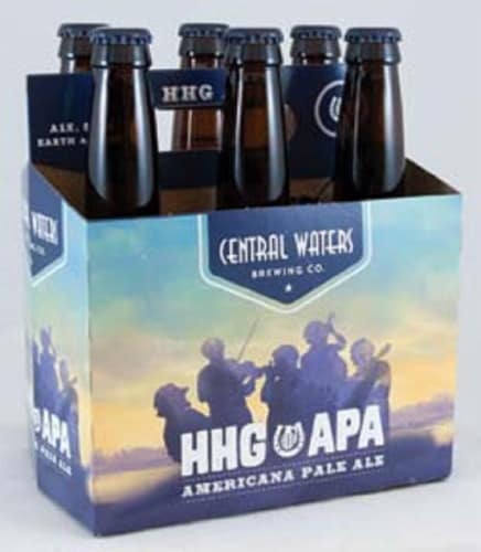 Central Waters HHG APA Americana Pale Ale Perspective: front