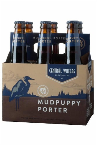 Central Waters Mud Puppy Porter Beer Perspective: front