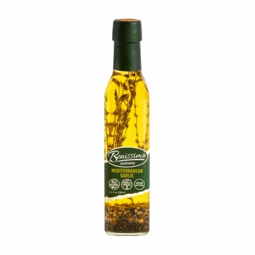 Benissimo Mediterranean Infused Oil, 8.1 Fl Oz Perspective: front