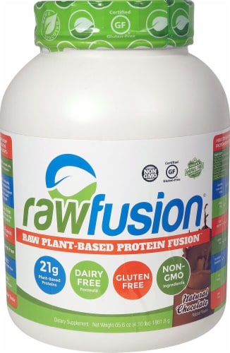 San Rawfusion® Plant-Based Protein Fusion™ - Vanilla Bean Perspective: front