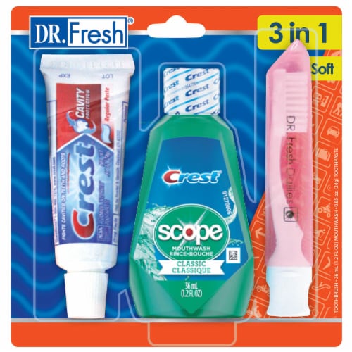 Dr Fresh Dental Travel Kit Perspective: front