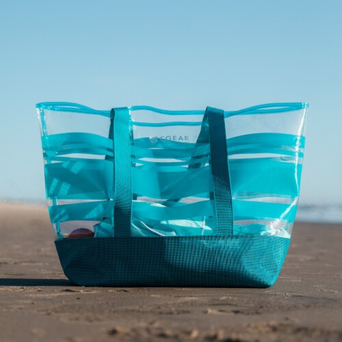 Clear Sand Free Tote Bag Perspective: front