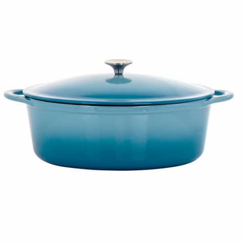 4 Qt Enamel Cast Iron Casserole