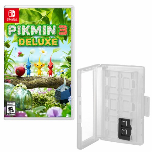 Switch, Size 3 Caddy Nintendo Pikmin with 12 Game for One Fry\'s Deluxe Food - Stores