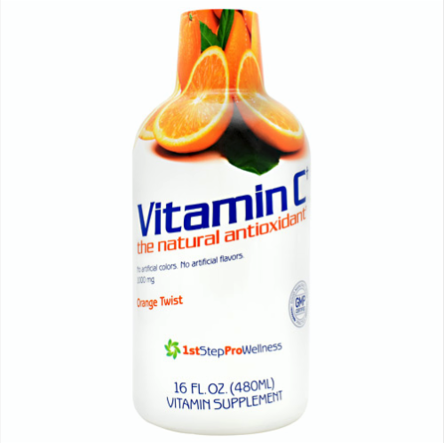 High Performance Fitness, Inc. 1st Step Vitamin C Orange Twist - 16 Fl Oz Perspective: front
