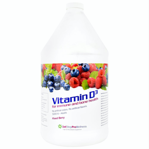 High Performance Fitness, Inc. 1st Step Vitamin D3 Mixed Berry - 1 Gallon Perspective: front