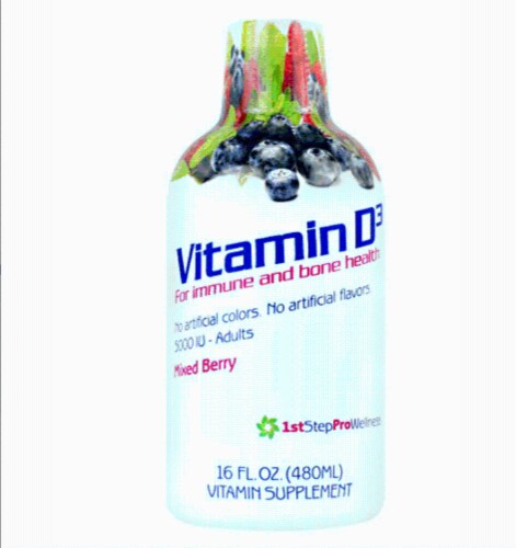 High Performance Fitness 1st Liquid Vitamin Mixed Berry (16 Fl. Oz) Perspective: front
