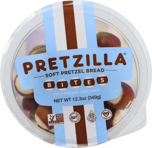 Pretzilla Soft Pretzel Bread Bites Perspective: front