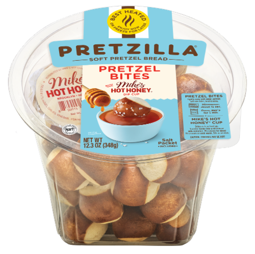 Pretzilla® Pretzel Bites Mike's® Hot Honey Perspective: front