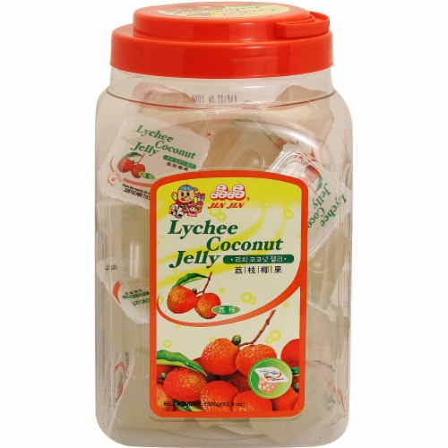 Jin Jin Lychee Coconut Jelly Perspective: front