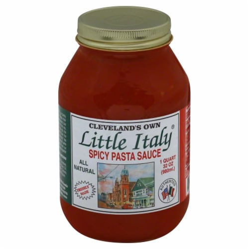 Cleveland's Own Little Italy Spicy Pasta Sauce Perspective: front