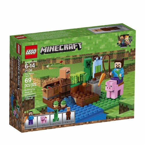 Lego Minecraft The Melon Farm Set 69 Pc Kroger