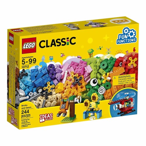 Stranden Stramme Antage LEGO® Classic Bricks and Gears Set, 244 pc - Fred Meyer