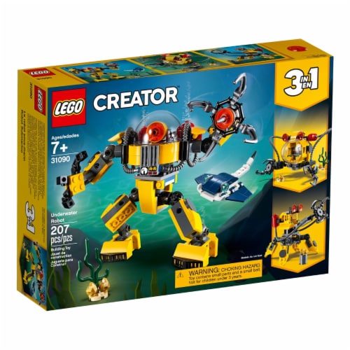 Udløbet Gammeldags nød 31090 LEGO® Creator Underwater Robot, 207 pc - Fred Meyer