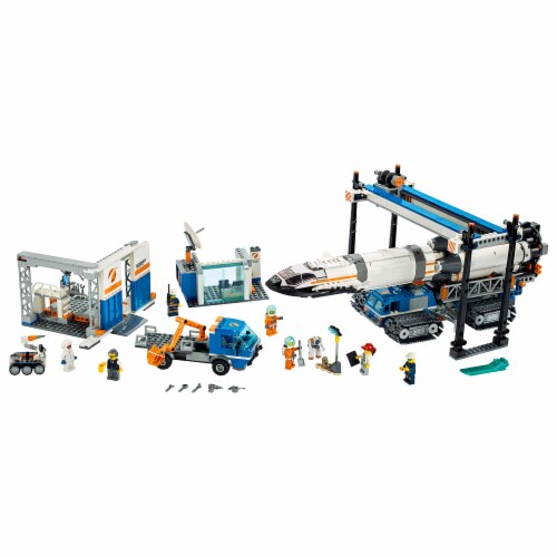 LEGO City Rocket Assembly Transport 1055 Piece Building Kit w 7 Minifigures 1 Piece Pay Less Super Markets