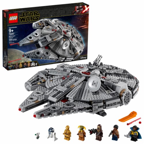 75257 LEGO® Star Wars™ Millennium Falcon™ Building Set Perspective: front