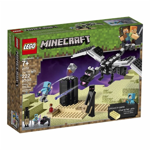 LEGO® Minecraft The End Battle Building Set, 222 pc - Kroger