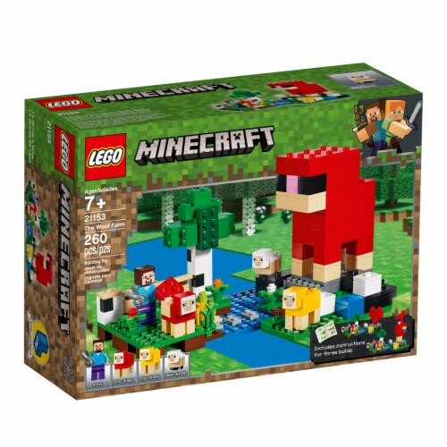 21153 LEGO® Minecraft The Wool Farm Perspective: front