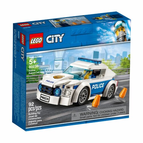 conversie spuiten Melancholie 60239 LEGO® City Police Patrol Car Building Toy, 92 pc - Kroger