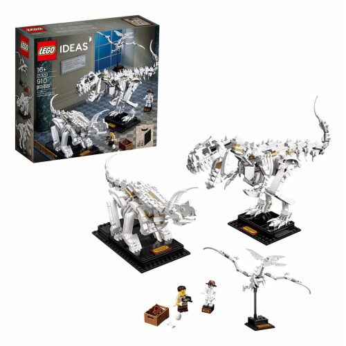 Lego ideas 21320 dinosaur top fossils building kit 910pc