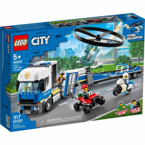 LEGO® City Police Helicopter Transport Building Set, 317 pc - Fry's Food  Stores