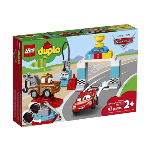 Lego Duplo Disney Pixar Cars Lightning Mcqueen S Race Day Building Set 1 Unit Fred Meyer