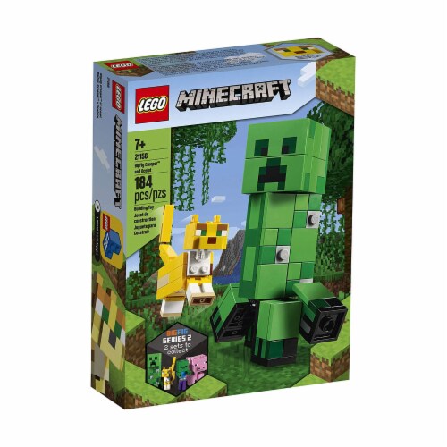 LEGO® Minecraft BigFig Creeper and Ocelot, 184 pc - Foods Co.