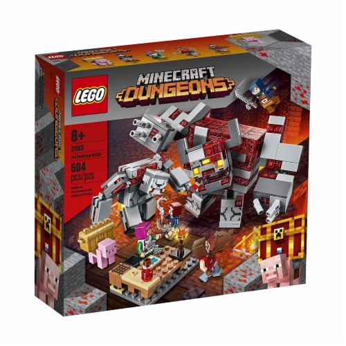 Lego Minecraft Dungeons The Redstone Battle Building Set 504 Pc Qfc