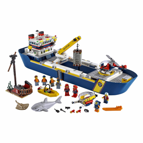 Amorous Religiøs Sømand LEGO® City Ocean Exploration Ship Building Set 60266, 1 ct - Kroger