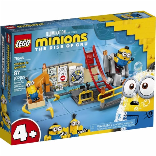 75546 LEGO® Minions In Gru's Lab Building Toy Perspective: front